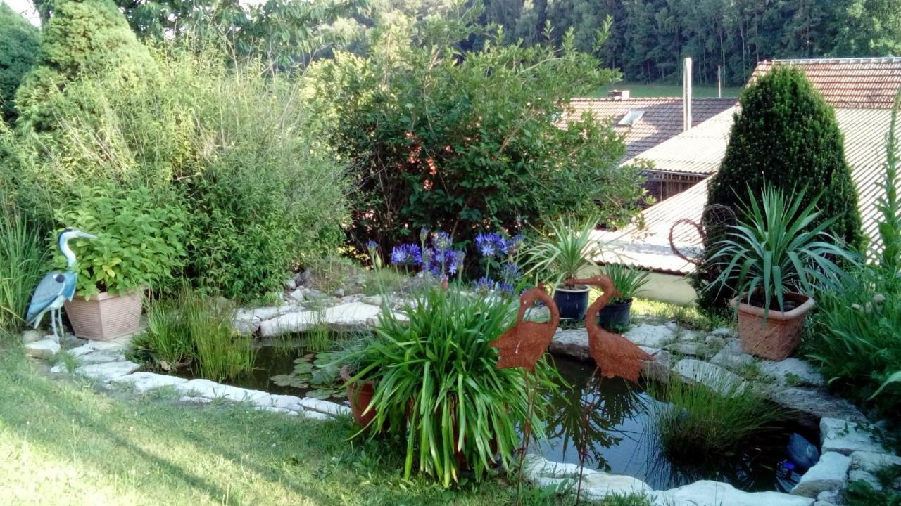 Apartment Mit Gartenblick Eckersdorf Ngoại thất bức ảnh
