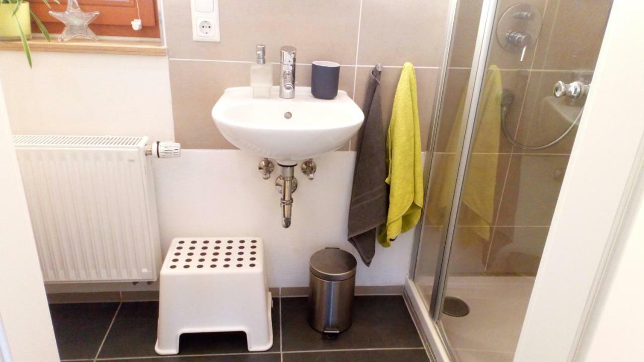 Apartment Mit Gartenblick Eckersdorf Ngoại thất bức ảnh